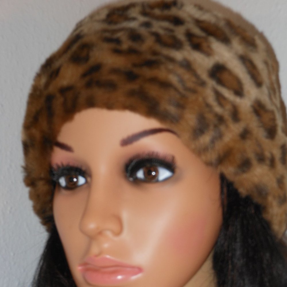 Nucollections Leopard Print Hat Osfm - image 7
